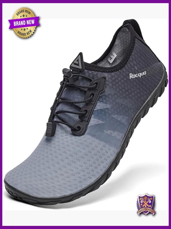 Shoes - Quick Dry Water Shoes for Women Men Athletic Swim Barefoot Aqua Shoes